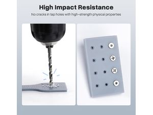 ELEGOO Rășină rezistentă 1Kg, negru