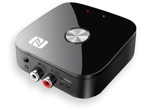 VAORLO Bluetooth 5.3 audio přijímač, NFC, 3,5mm AUX, RCA, USB + dálkové ovládání