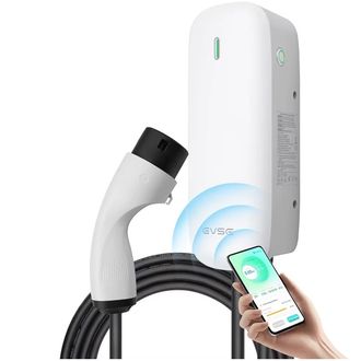 Wissenergy Wallbox CC30 11 kW EV-Ladestation für Elektrofahrzeuge, Anwendung, 5 m Kabel, Typ 2