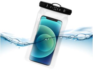 FIXED Float vízálló úszó mobiltelefon tok, IPX8, fekete