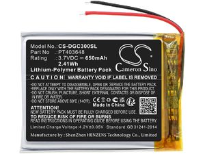 Baterie pentru Denon Ah-Gc30, 650 mAh, Li-Pol