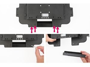 Brodit tápegység modul OTG és DC moduláris tartókhoz Zebra ET50/ET51/ET55/ET56 8.3/8.4/10.1