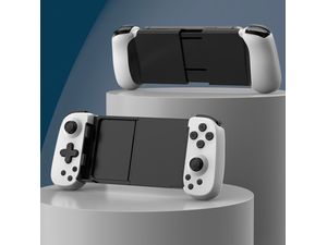 Gamepad Nintendo Switch-hez, mobiltelefonokhoz, fehér színben