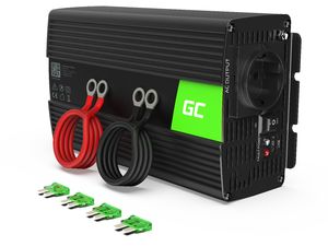 Green Cell Конвертор на напрежение от 24V до 230V, 1000W/2000W, модифицирана синусоида