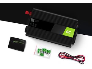 Green Cell Конвертор на напрежение от 24V до 230V, 1000W/2000W, модифицирана синусоида