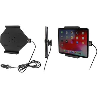 Brodit držák do auta na Apple iPad Pro 11" (2020/2018)/ Air 4, bez pouzdra, s nabíjením z CL/USB