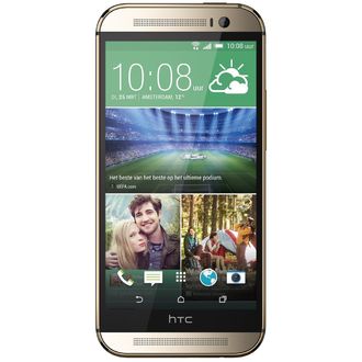 HTC One (M8) 16GB, златен