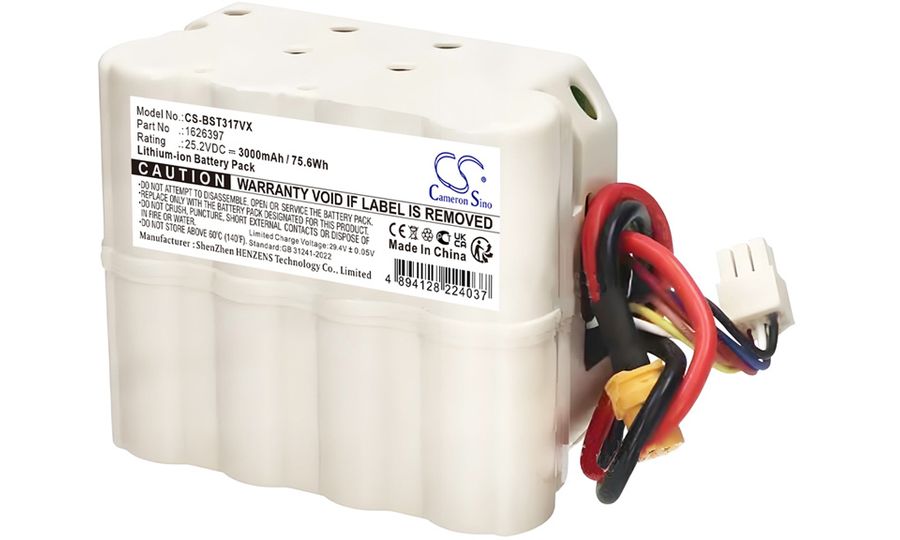 Akku für Bisell ICONpet Turbo Cordless, ICON Pet Vacuum P3025, 3000 mAh, Li-Ion