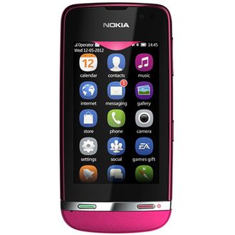 Nokia Asha 311 Rosenrot