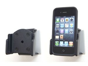 Brodit držák do auta na Apple iPhone 4S/4 v pouzdru, nastavitelný, bez nabíjení