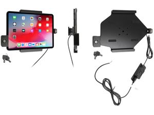 Brodit suport auto pentru Apple iPad Pro 11" (2020/2018), fără carcasă, cu încărcare ascunsă, cu blocare