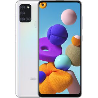 Samsung Galaxy A21s 128GB, bílá