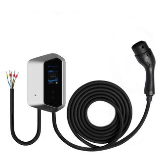 AUXUS Wallbox 22kW Stație de încărcare de tip 2 pentru vehicule electrice, cablu de 5 m