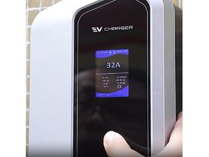 AUXUS Wallbox 22kW Stație de încărcare de tip 2 pentru vehicule electrice, cablu de 5 m