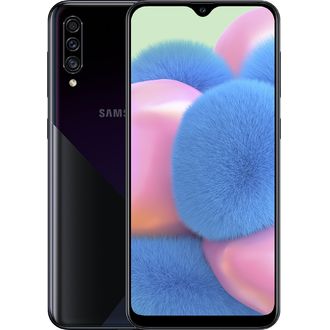 Samsung Galaxy A30s, fekete