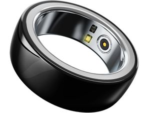 Risinno R8, интелигентен пръстен, размер 10 (вътрешен диаметър 20 мм), черен