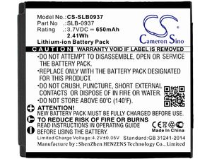 Baterie pro Samsung CI5, I8, L730 a další, 650 mAh, Li-Ion