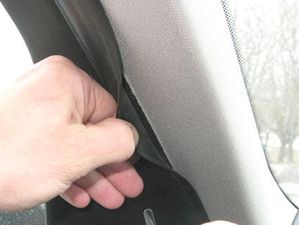 Brodit ProClip Halterung für BMW X3 11-14, links an Säule