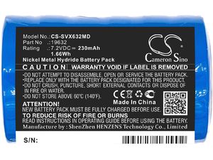 Baterie do Servox Digital XI Speech a Servox Speech, 230 mAh, Ni-Mh