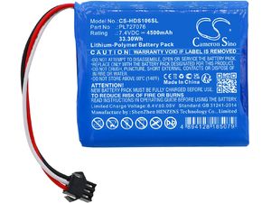 Akkumulátor a Hantek DSO-1062B, DSO-1202B, DSO-1202S, 4500mAh, Li-Pol akkumulátorokhoz