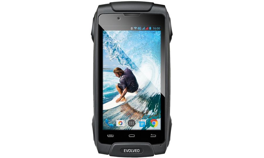 EVOLVEO StrongPhone Q8 LTE, černý