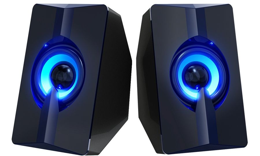 T-Wolf S5 herní reproduktory k PC, podsvícené