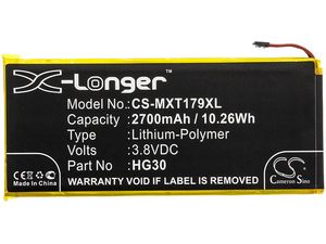 Батерия за Motorola Moto G5s, Motorola Moto G6, Motorola Xt1794, ( eq. Motorola HG30 ), 2700 mAh