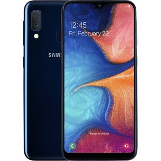 Samsung Galaxy A20e, kék