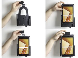 Brodit държач за Samsung Galaxy Tab Active 5 SM-X300/SM-X306B/Active3/2, сигурност, без зареждане