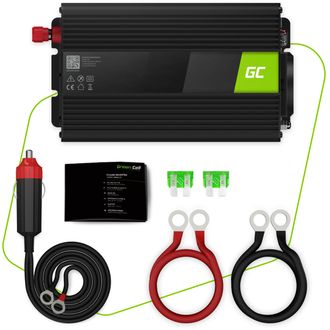 Invertor de putere Green Cell de la 24V la 230V, 300W/600W, sinusoid modificat