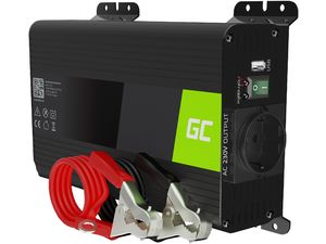 Green Cell Power Inverter PRO 12V-tól 230V-ig, 300W/600W, tiszta szinusz hullámmal