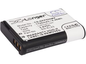 Akku für Nikon Coolpix (equ.EN-EL23) 1700mAh