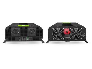Green Cell Power Inverter PRO de la 12V la 230V, 2000W/4000W, undă sinusoidală pură