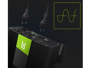 Green Cell Power Inverter PRO de la 12V la 230V, 2000W/4000W, undă sinusoidală pură