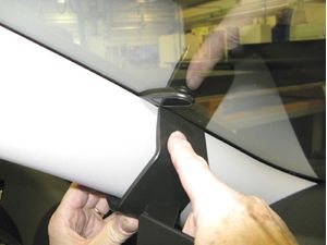 Brodit ProClip montážní konzole pro Hyundai i30 08-12, vlevo na sloupek