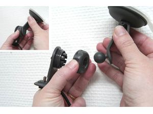 Brodit adaptér pro montáž orig. držáku na proclip do auta pro Mio Moov 330/370, Navman řad. F/S