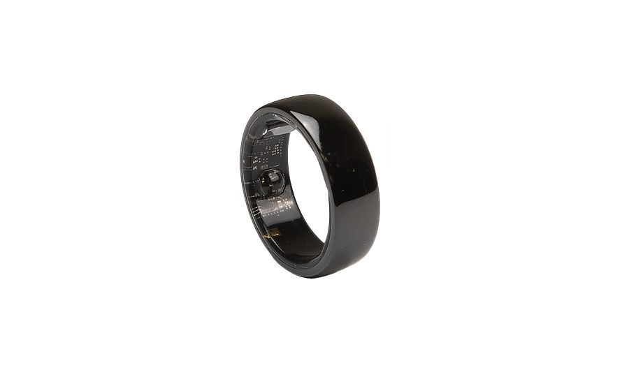 FOIRing, okos gyűrű, 9-es méret (19,29mm átmérő), fekete színben.