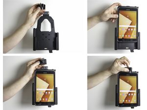 Brodit държач за Samsung Galaxy Tab Active 5 SM-X300/SM-X306B/Active3/2, заключващ се, без зареждане