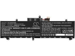 Akkumulátor Asus ROG Zephyrus G15/S15/M/Zephyrus M/ProArt StudioBook Pro 15 és társaihoz, 4800mAh, Li-Pol