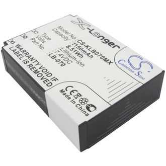 Батерия за Kodak PIXPRO S1/AZ651/AZ652/AZ901, 1150mAh, Li-Ion