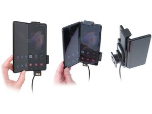 Brodit държач за кола за Samsung Galaxy Z Fold3 5G, с CL/USB зареждане