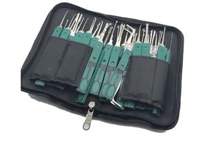 Set de clești LockPick 38in1, geantă de transport