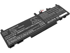 Akkumulátor HP Elitebook 830 G11, Zbook Firefly 14 G11 és másokhoz, 4600 mAh, Li-Ion