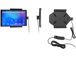 Brodit Halterung für Lenovo Tab K10 TB-X6C6F, ohne Gehäuse, mit versteckter Ladefunktion