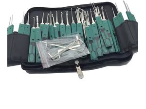 Set de clești LockPick 38in1, geantă de transport