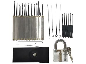 LockPick 15in1 set de lame + 1pc de formare blocare transparentă