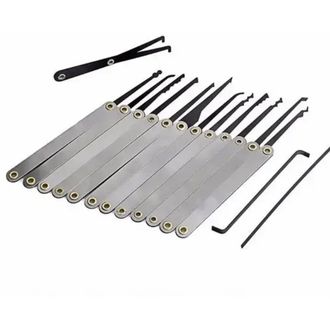 Sada planžet LockPick 15v1 + 1ks trénovací průhledný zámek