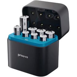 Proove nabíjecí box Compact Station s bateriemi 4xAA a 4xAAA