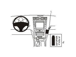 Brodit ProClip tartókonzol Lexus GS 450H 05-12