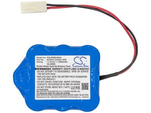 Akku für Zepter LMG-310 (equ.9W-1300Cs-Z) 3000mAh, Ni-MH